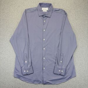 Mizzen + Main Spinnaker Button Up Shirt Men’s XXL Blue Gingham Standard Fit